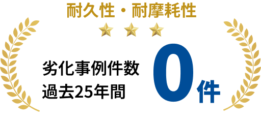 耐久性・耐摩耗性