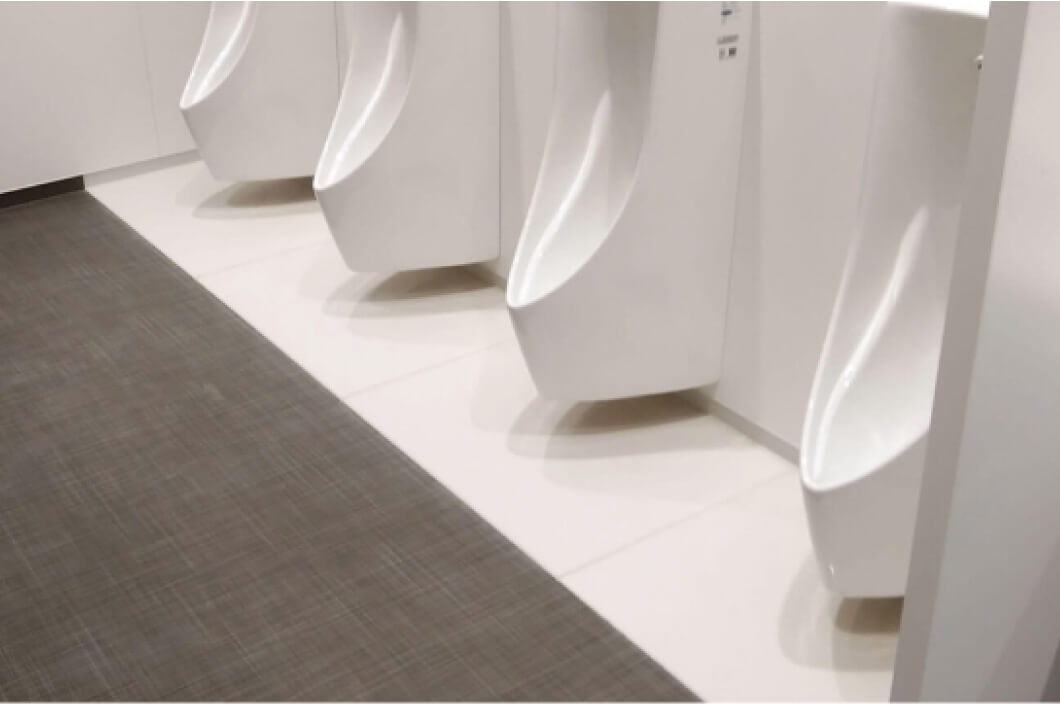 トイレ空間を明るく清潔感のある雰囲気にします
